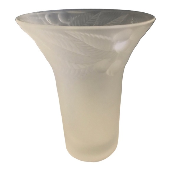 Hoya Frosted CrystalGlass Vase - Picture 4 of 6